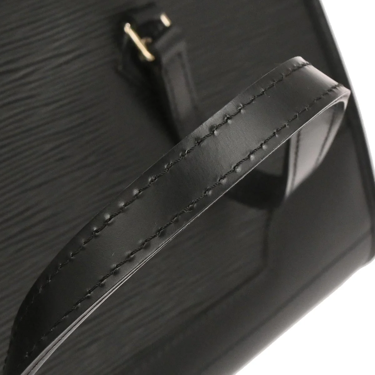 Louis Vuitton 2009 Black Epi Madeleine PM Shoulder Bag M59332 - Image 6