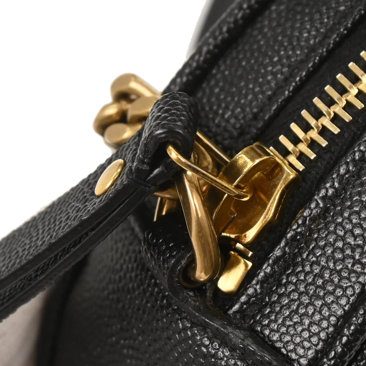 Saint Laurent Black Calfskin Vinyle Shoulder Bag - Image 6