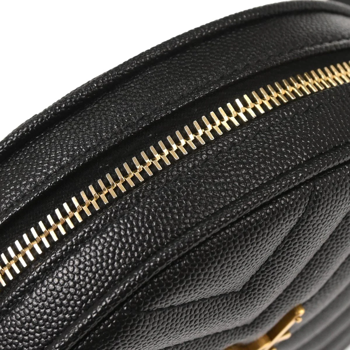 Saint Laurent Black Calfskin Vinyle Shoulder Bag - Image 7