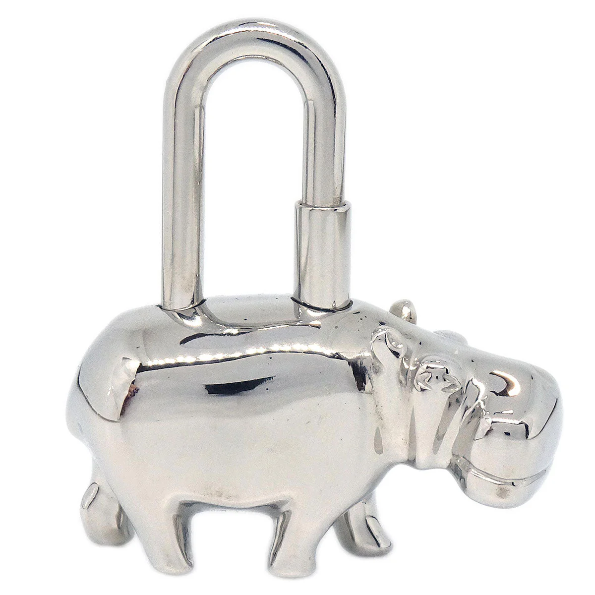 Hermes 2005 Annee Des Fleuves Cadena Silver Small Good - Image 2