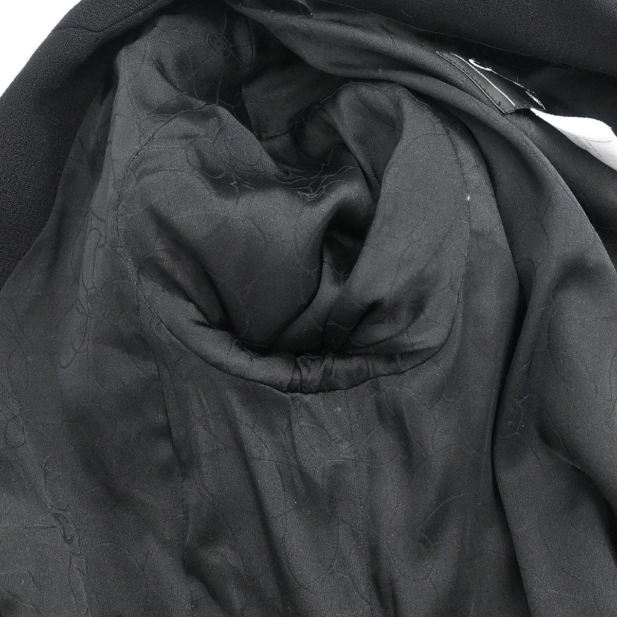 Chanel 2005 Single Breasted Emblem Jacket Black #36 - Image 8