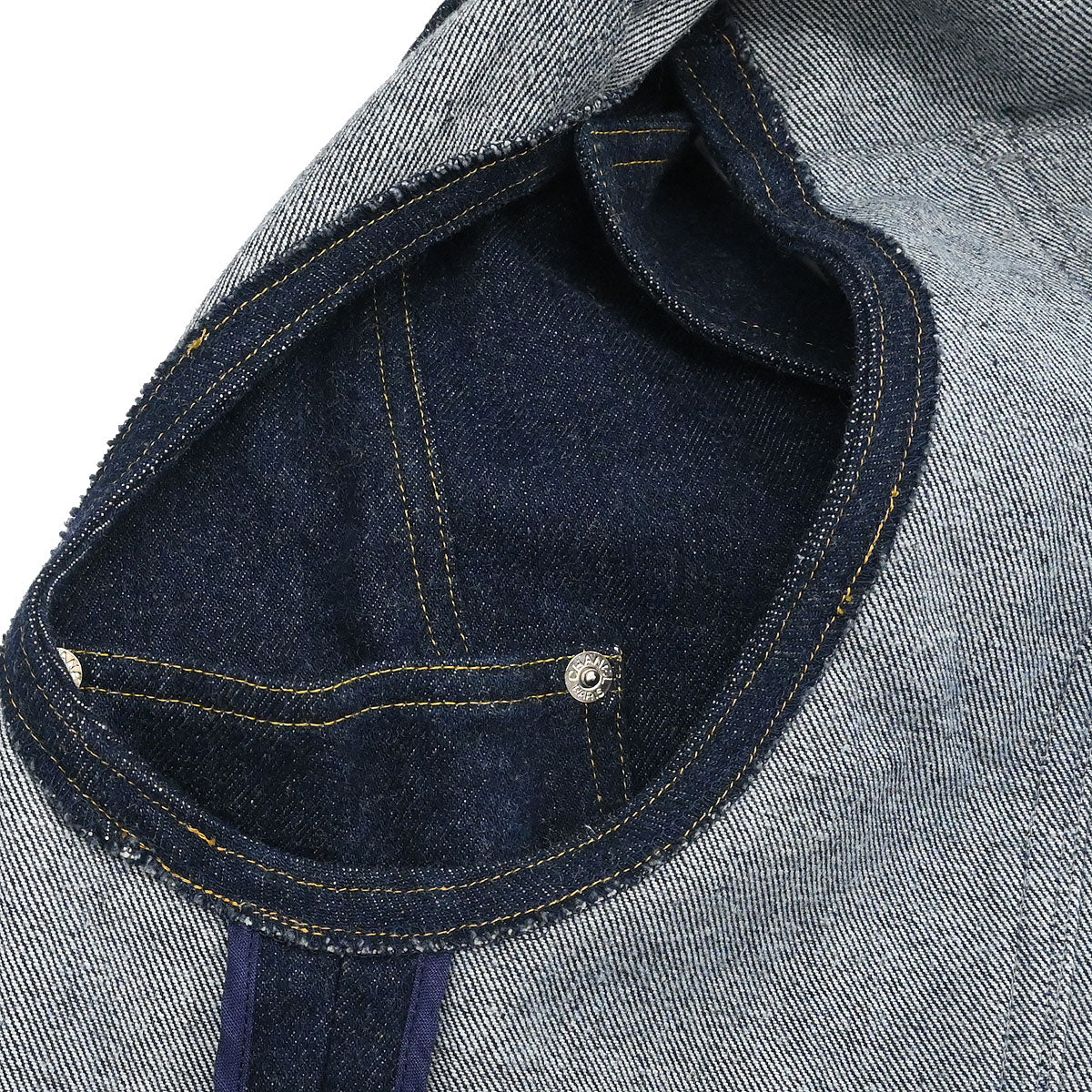 Chanel 1996 Vest Denim Jacket Indigo #42 - Image 8