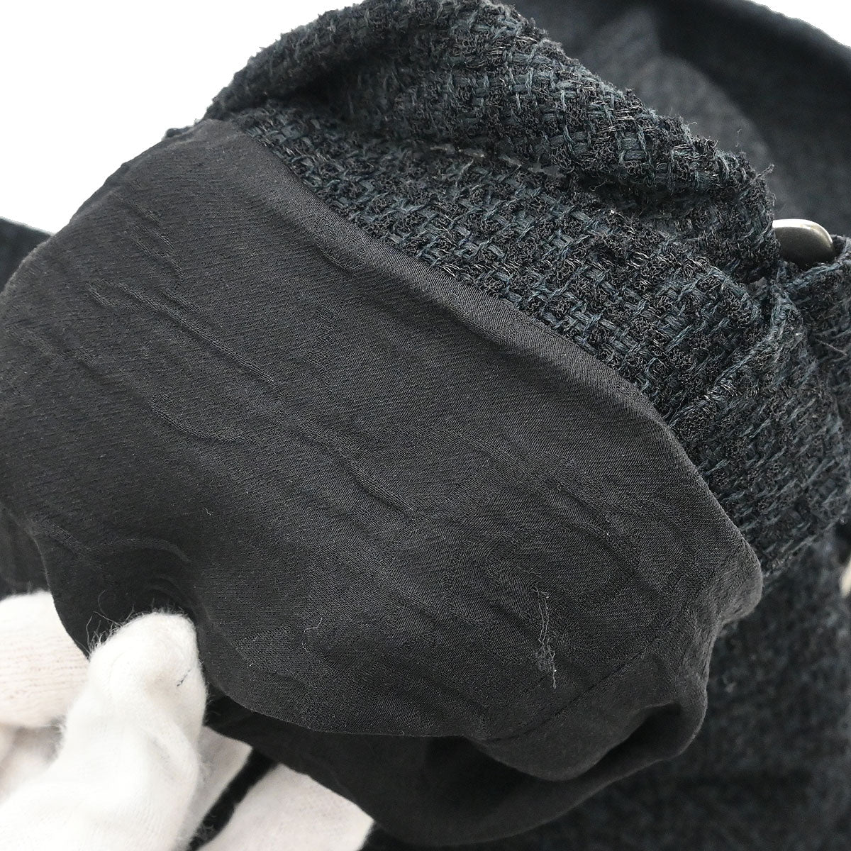 Chanel 2008 Single Breasted Jacket Black #38 - Image 11