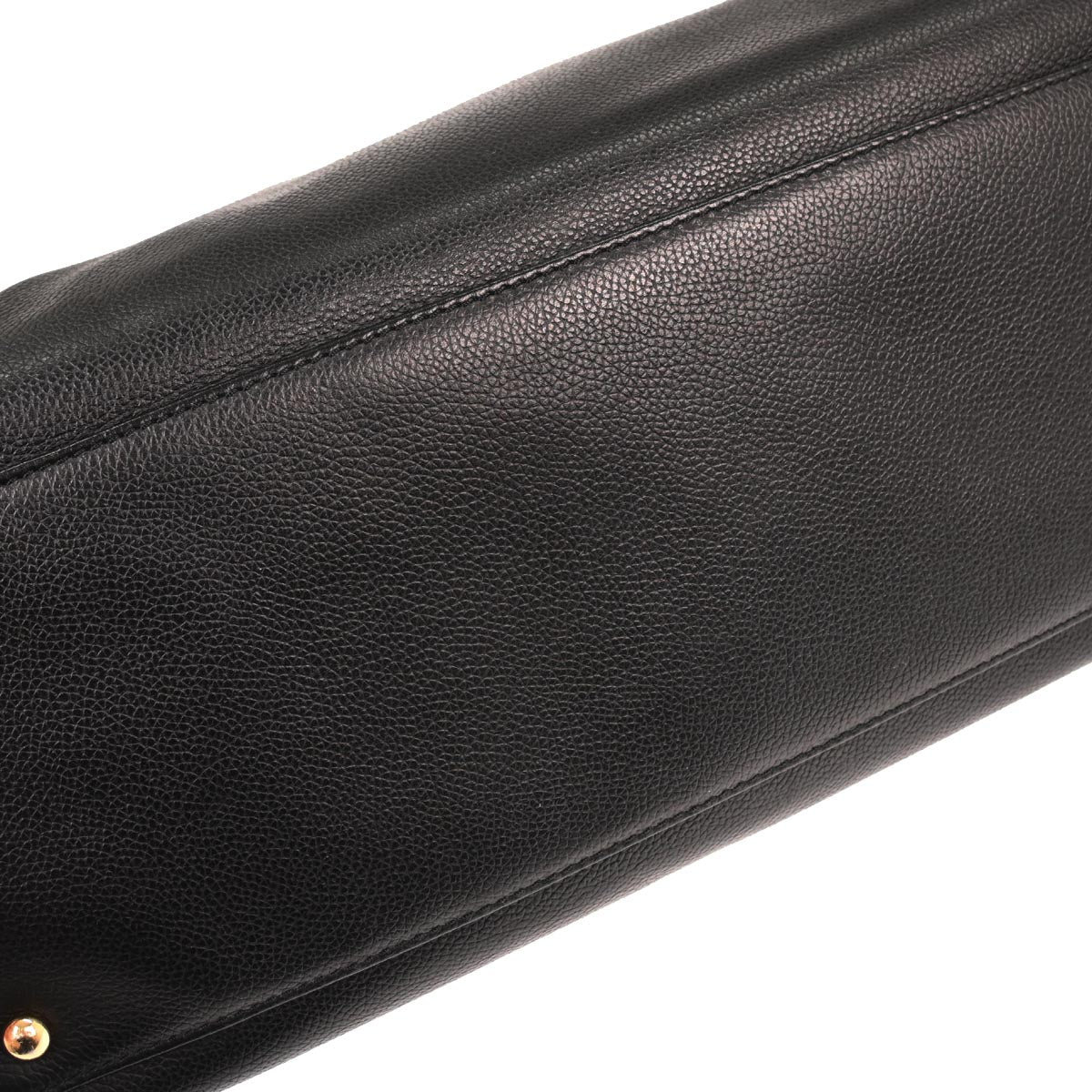 Chanel 2012 Black Calfskin Cerf Executive Tote Bag - Image 5