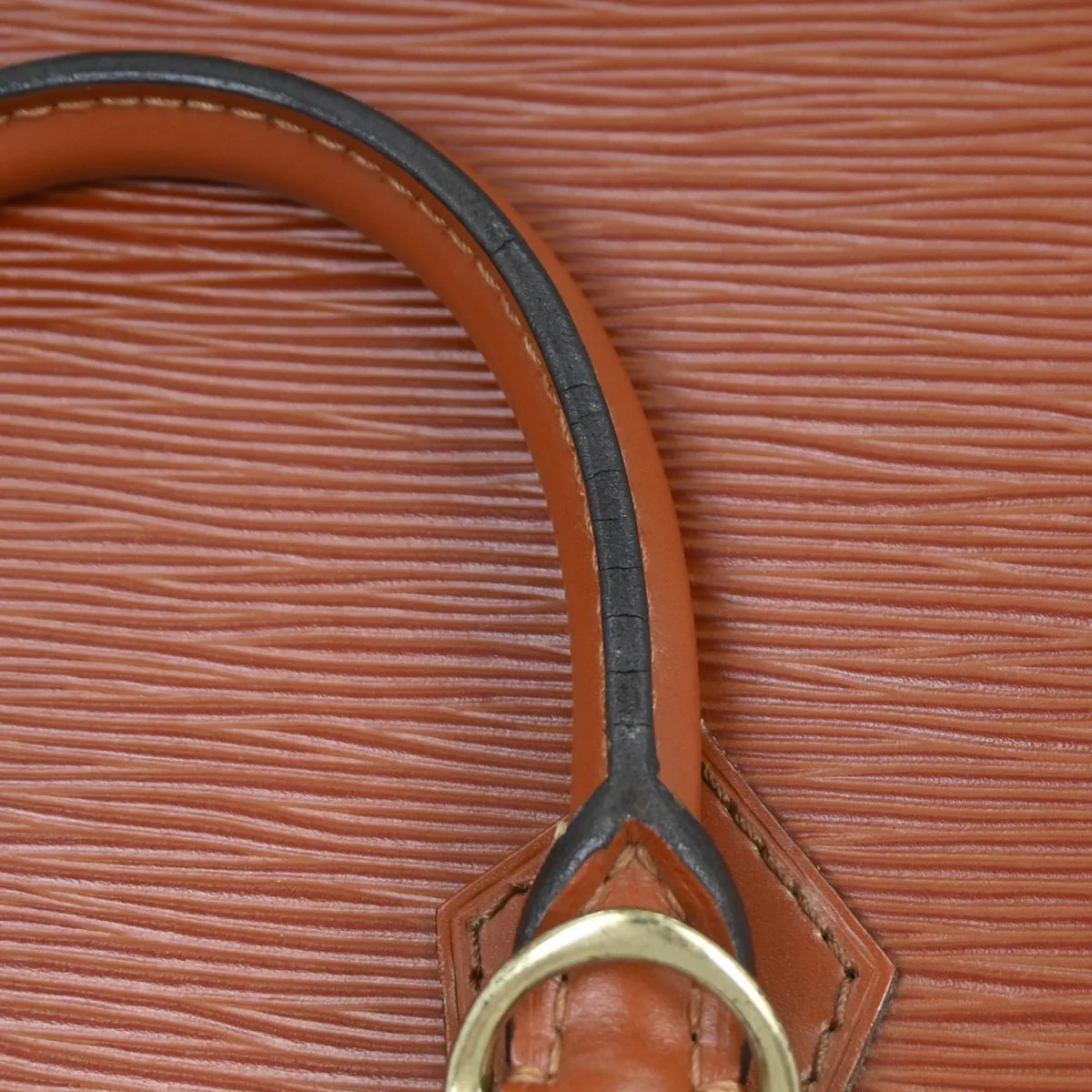 Louis Vuitton 1997 Brown Epi Alma Handbag M52143 - Image 3