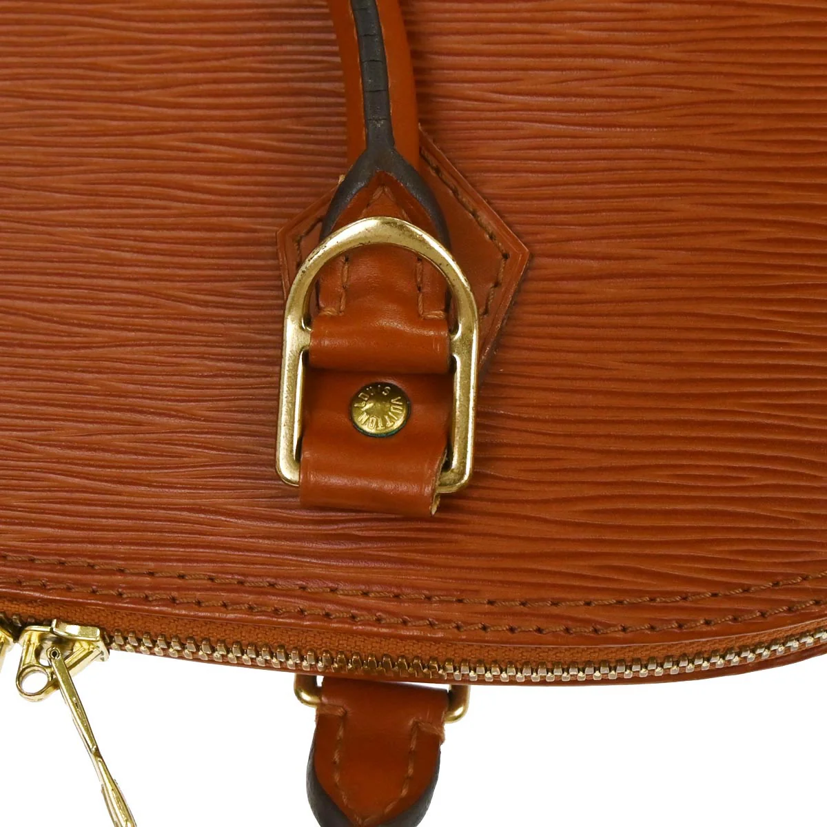 Louis Vuitton 1997 Brown Epi Alma Handbag M52143 - Image 4