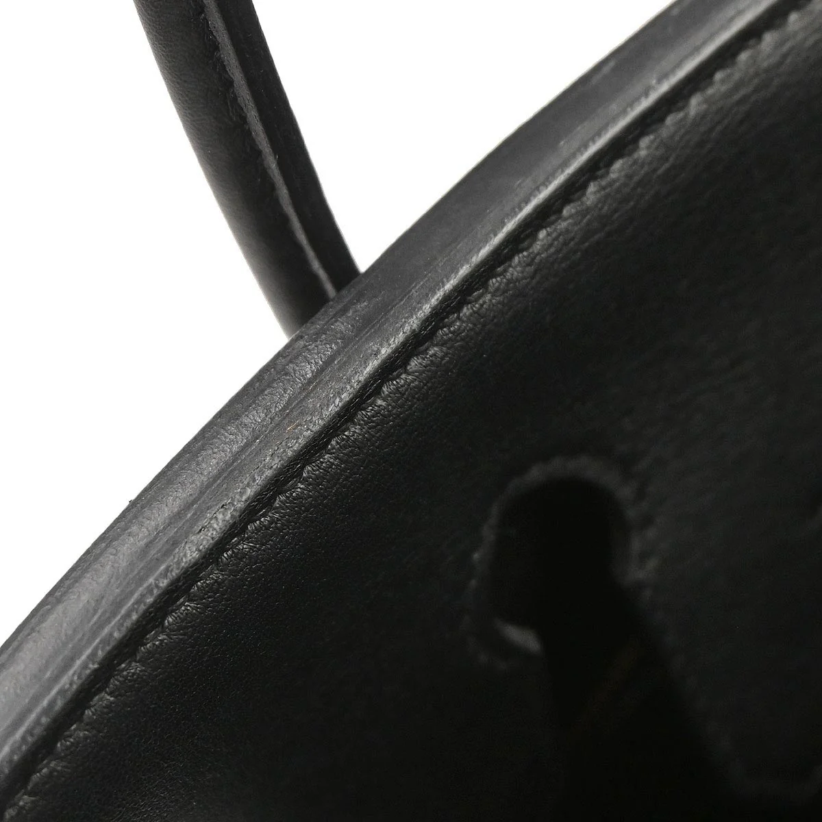 Hermes Black Swift Birkin 25 Handbag - Image 10