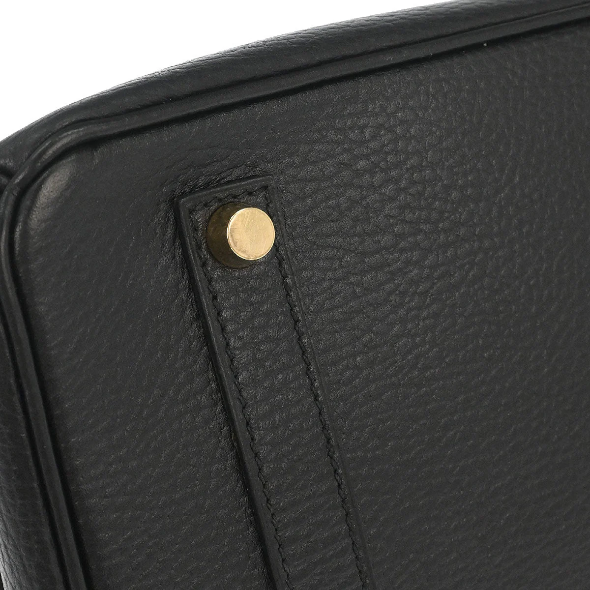 Hermes Black Ardennes Birkin 35 Handbag - Image 3