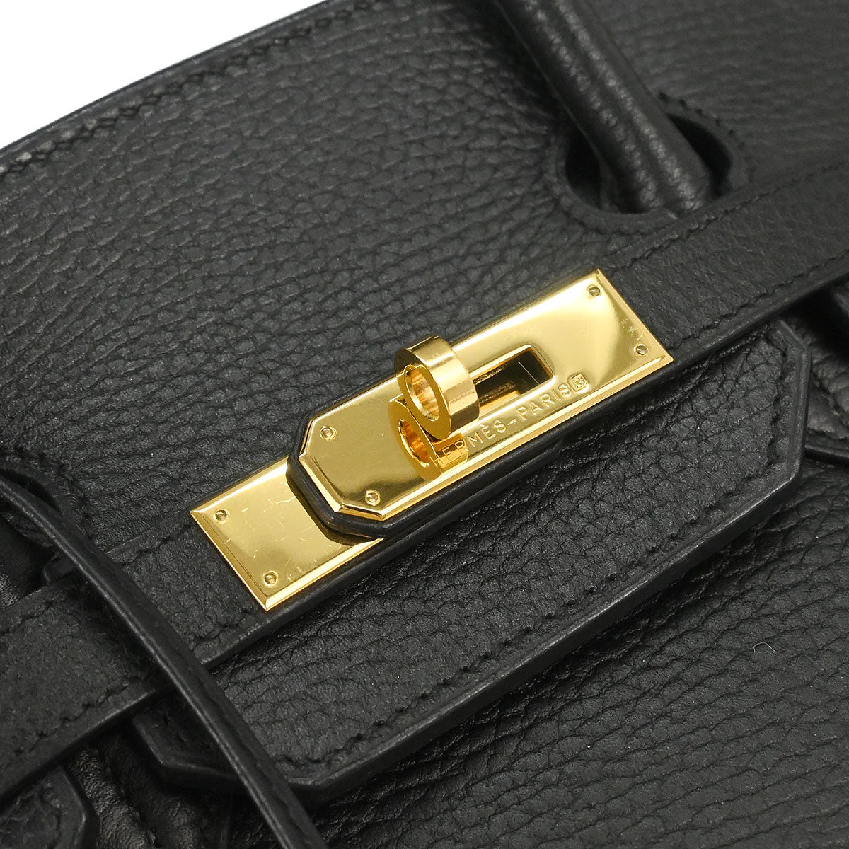Hermes Black Ardennes Birkin 35 Handbag - Image 5