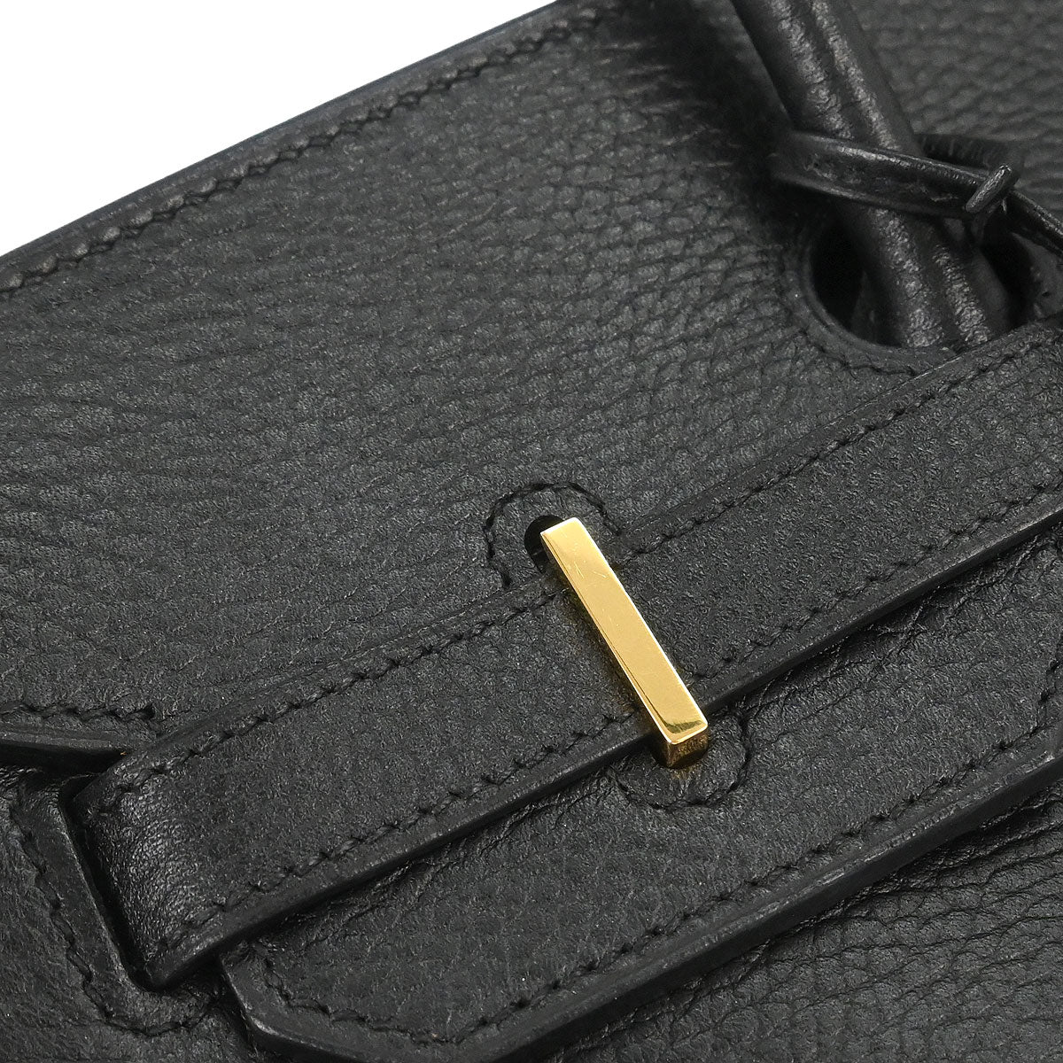 Hermes Black Ardennes Birkin 35 Handbag - Image 6