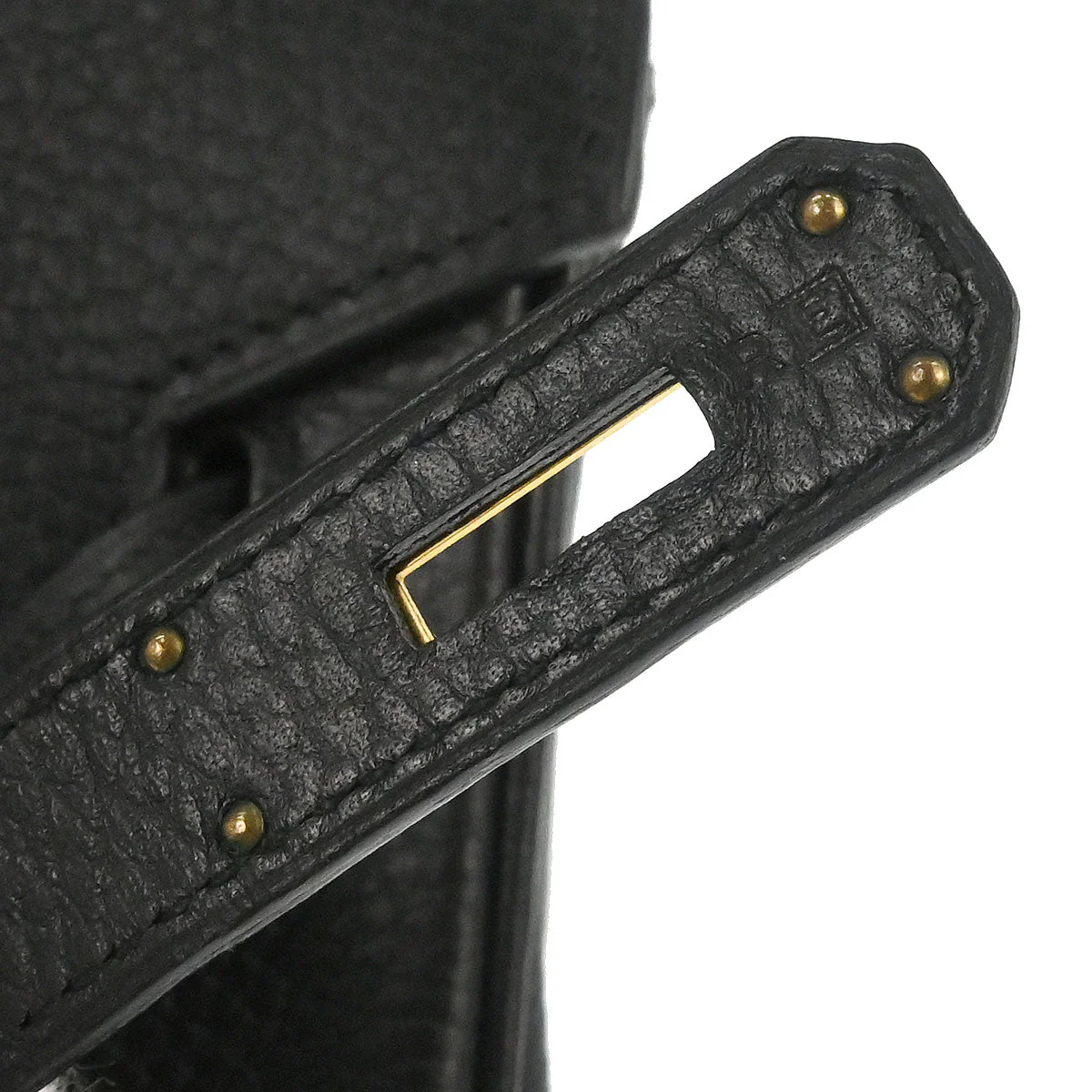 Hermes Black Ardennes Birkin 35 Handbag - Image 7