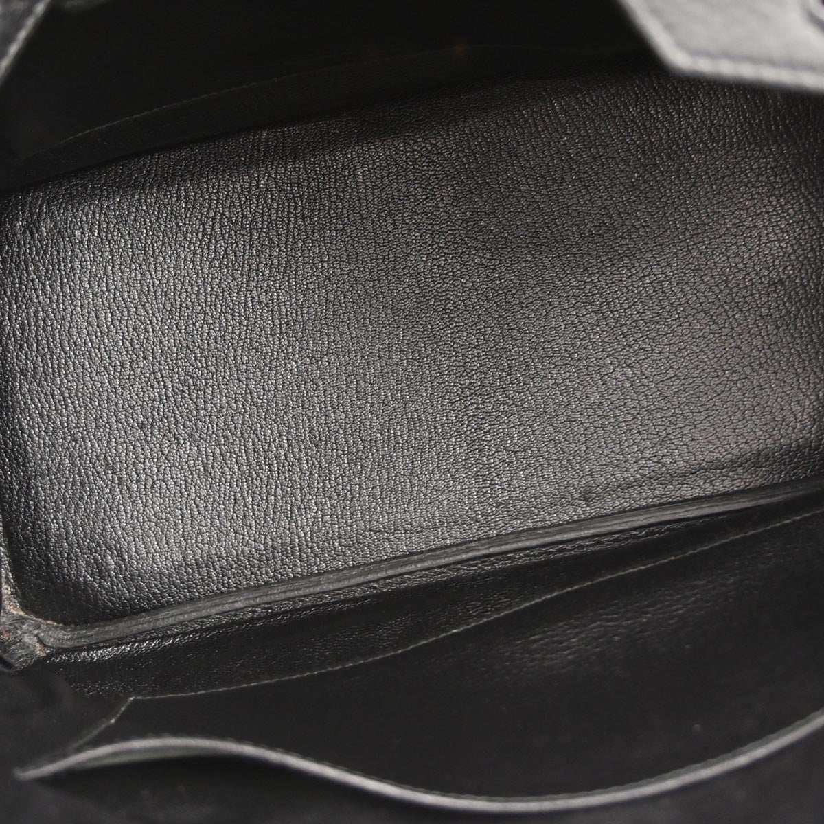 Hermes Black Taurillon Clemence Birkin 30 Handbag - Image 8