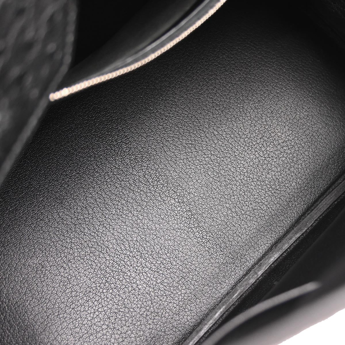 Hermes * Black Ostrich Birkin 35 Handbag - Image 7