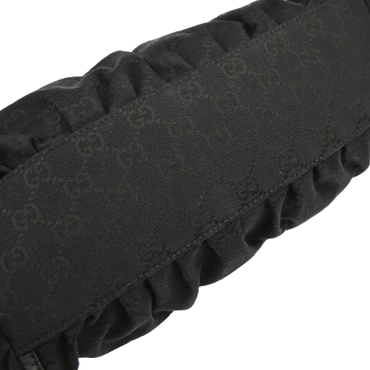 Gucci Black GG Abbey D Ring Handbag - Image 5