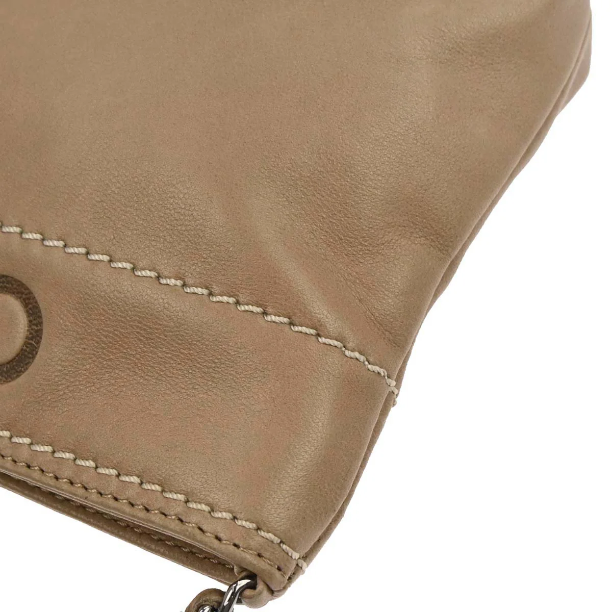 Chanel 2005-2006 Brown Lambskin Handbag - Image 4