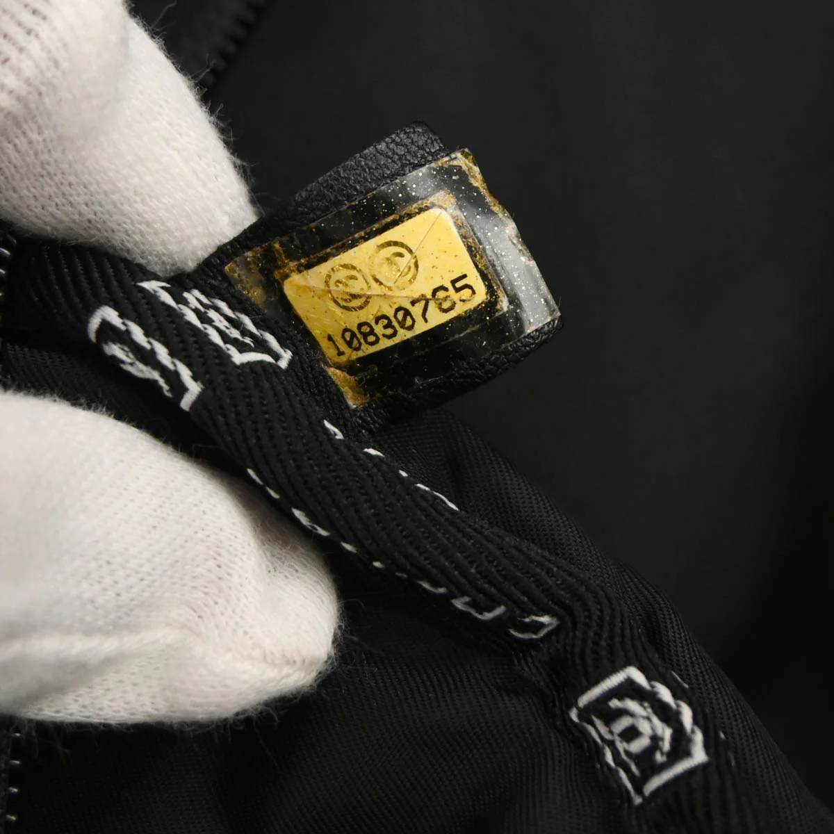 Chanel 2005-2006 Black Nylon Sport Line Shoulder Bag - Image 10
