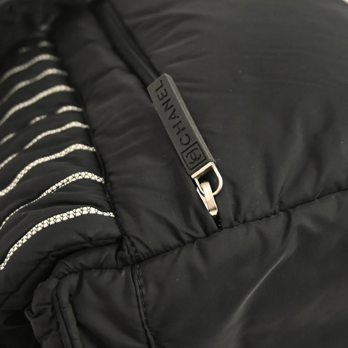 Chanel 2005-2006 Black Nylon Sport Line Shoulder Bag - Image 5