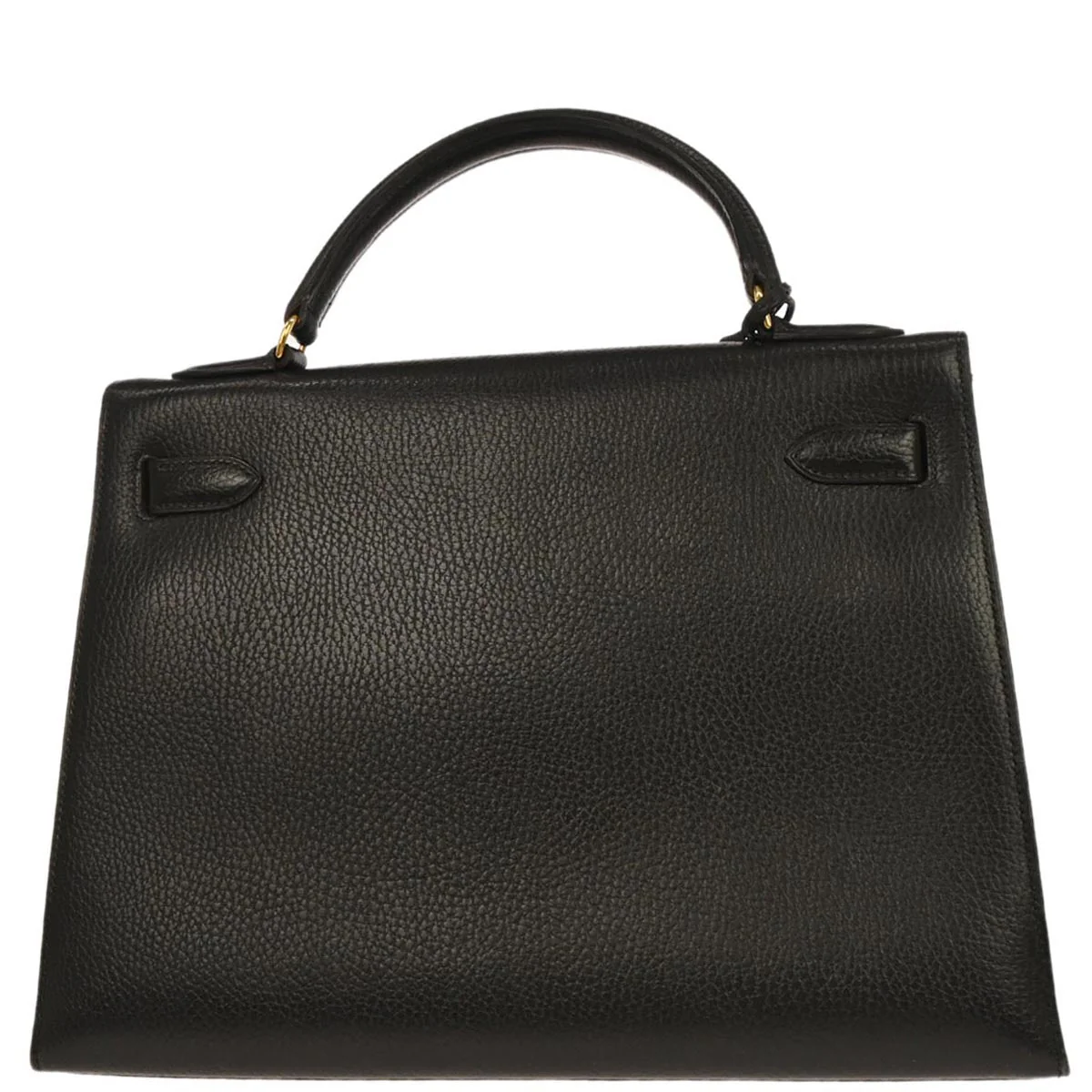 Hermes Black Ardennes Kelly 32 Sellier Handbag - Image 2