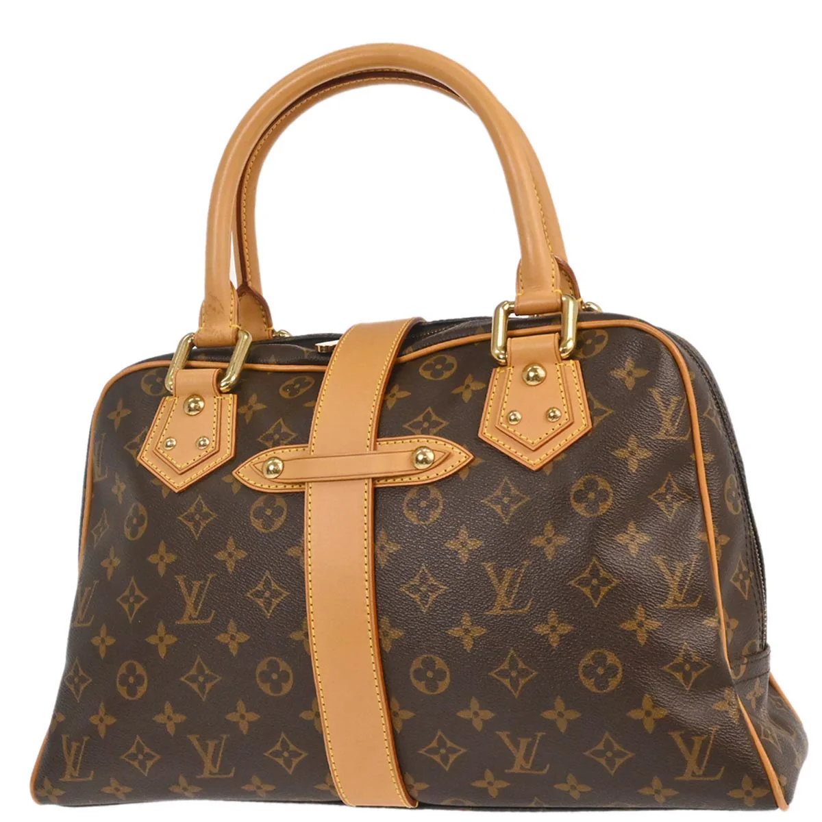 Louis Vuitton 2007 Monogram Manhattan GM Handbag M40025 - Image 2