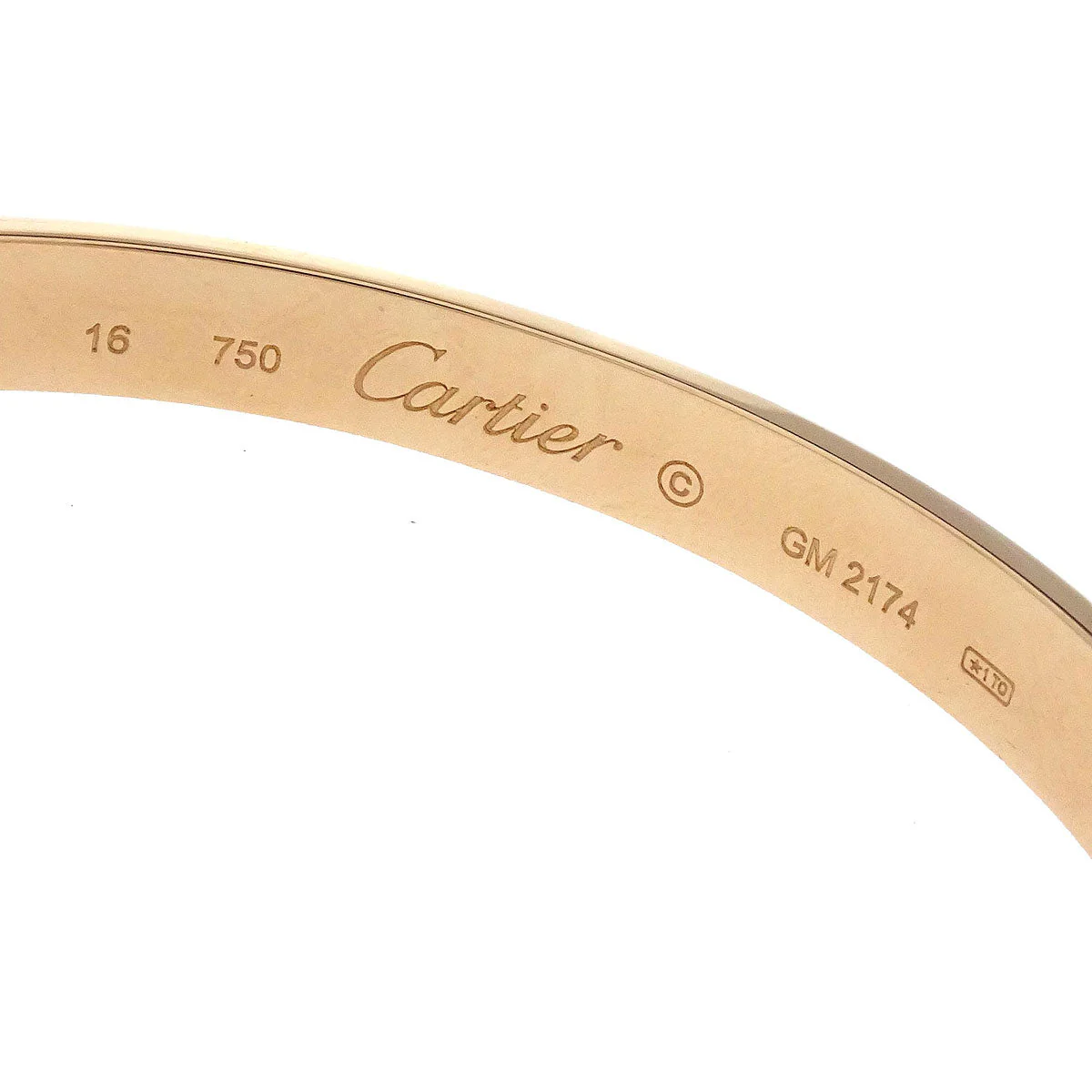 Cartier Love Bracelet Bangle 750 #16 Jewelry - Image 5