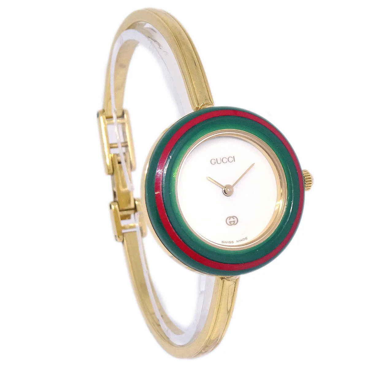 Gucci 1100-L Change Bezel Chameleon Quartz Watch SS - Image 3