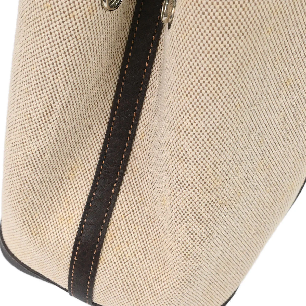 Hermes Beige Toile H Buffalo Garden Party 30 TPM 2way Shoulder Tote Handbag - Image 10