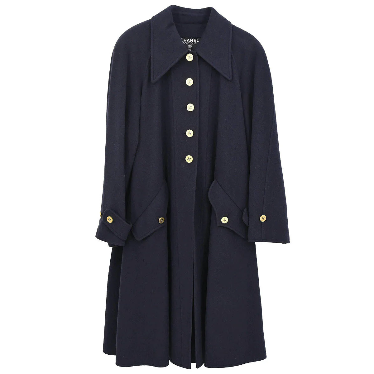 Chanel Coat Navy #38