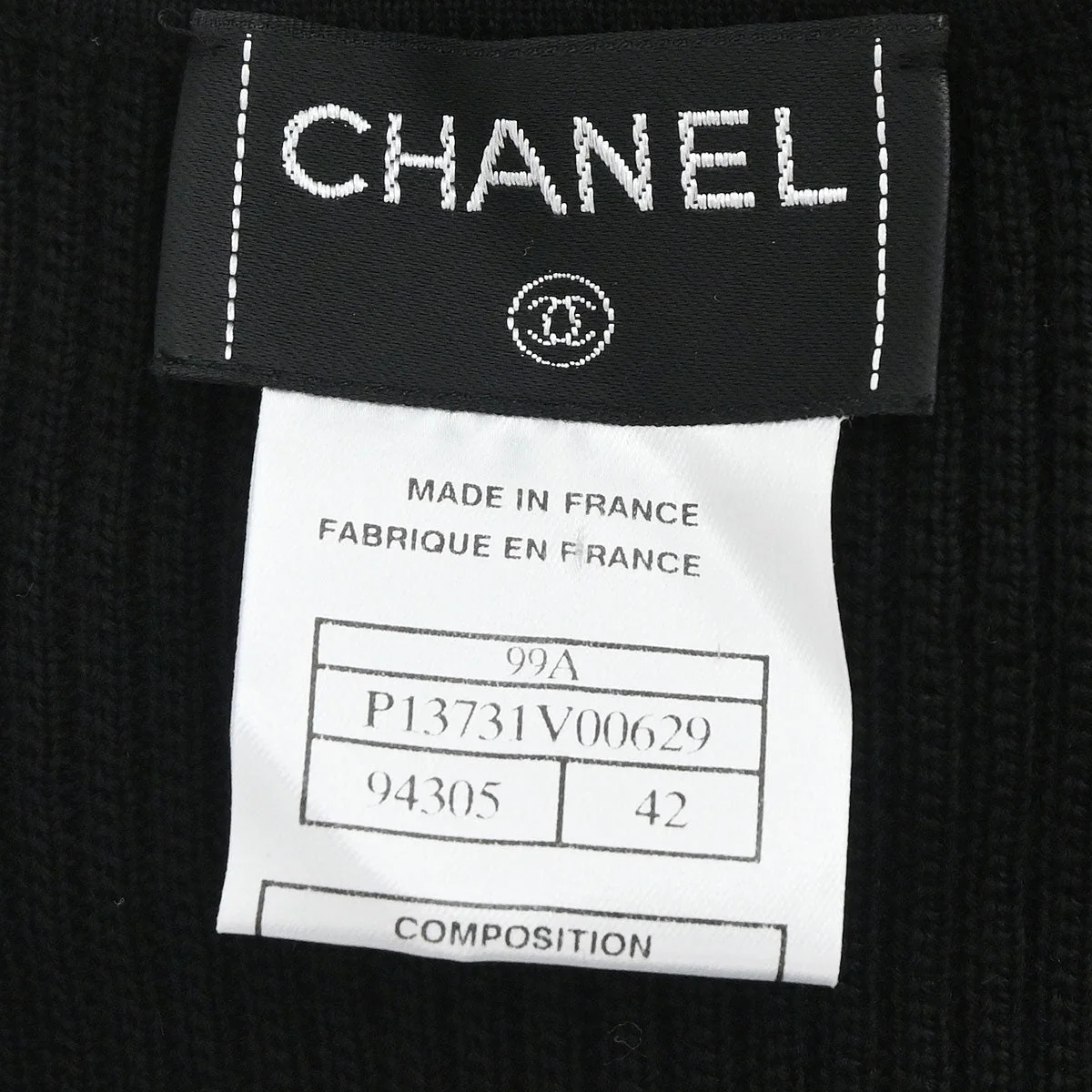 Chanel 1999 Sleeveless Top Vest Black #42 - Image 10