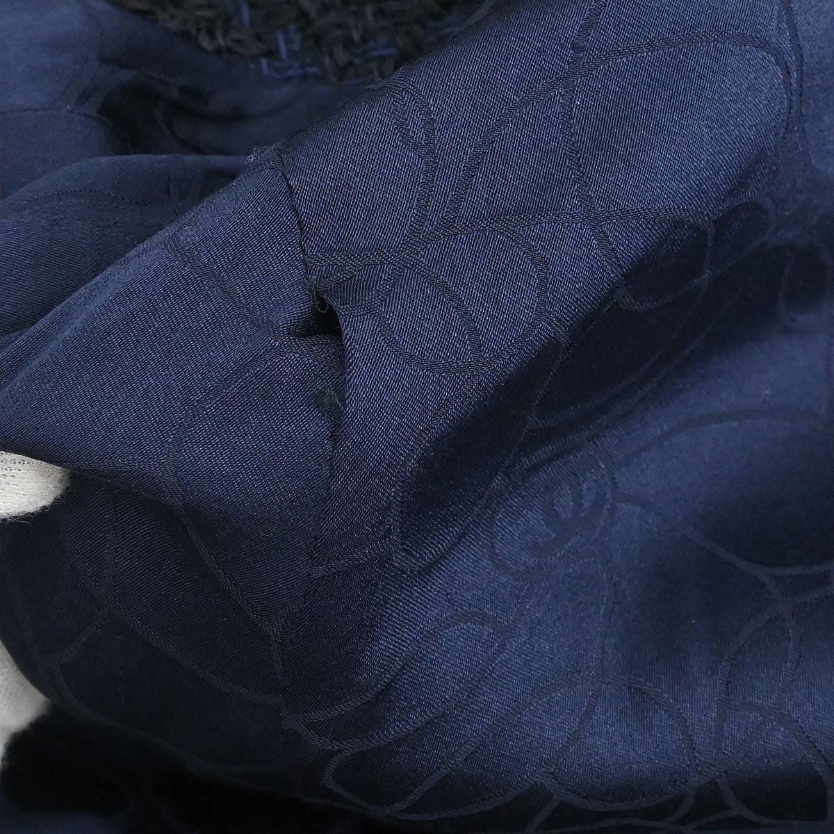 Chanel 2007 Setup Suit Jacket Dress Navy #38 - Image 11