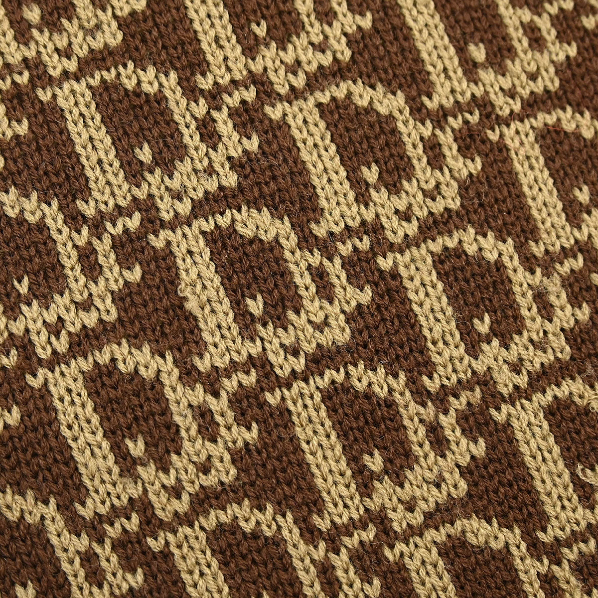 Christian Dior Top Sweater Trotter Brown #M - Image 3