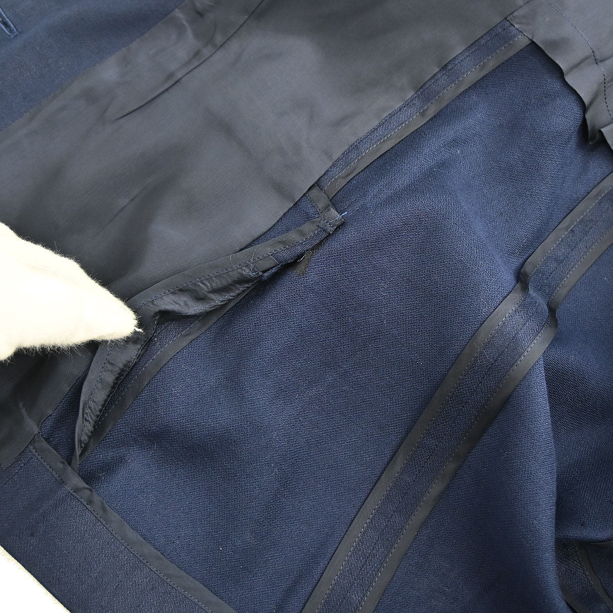 Christian Dior Setup Suit Jacket Skirt Navy #38–40 - Image 10