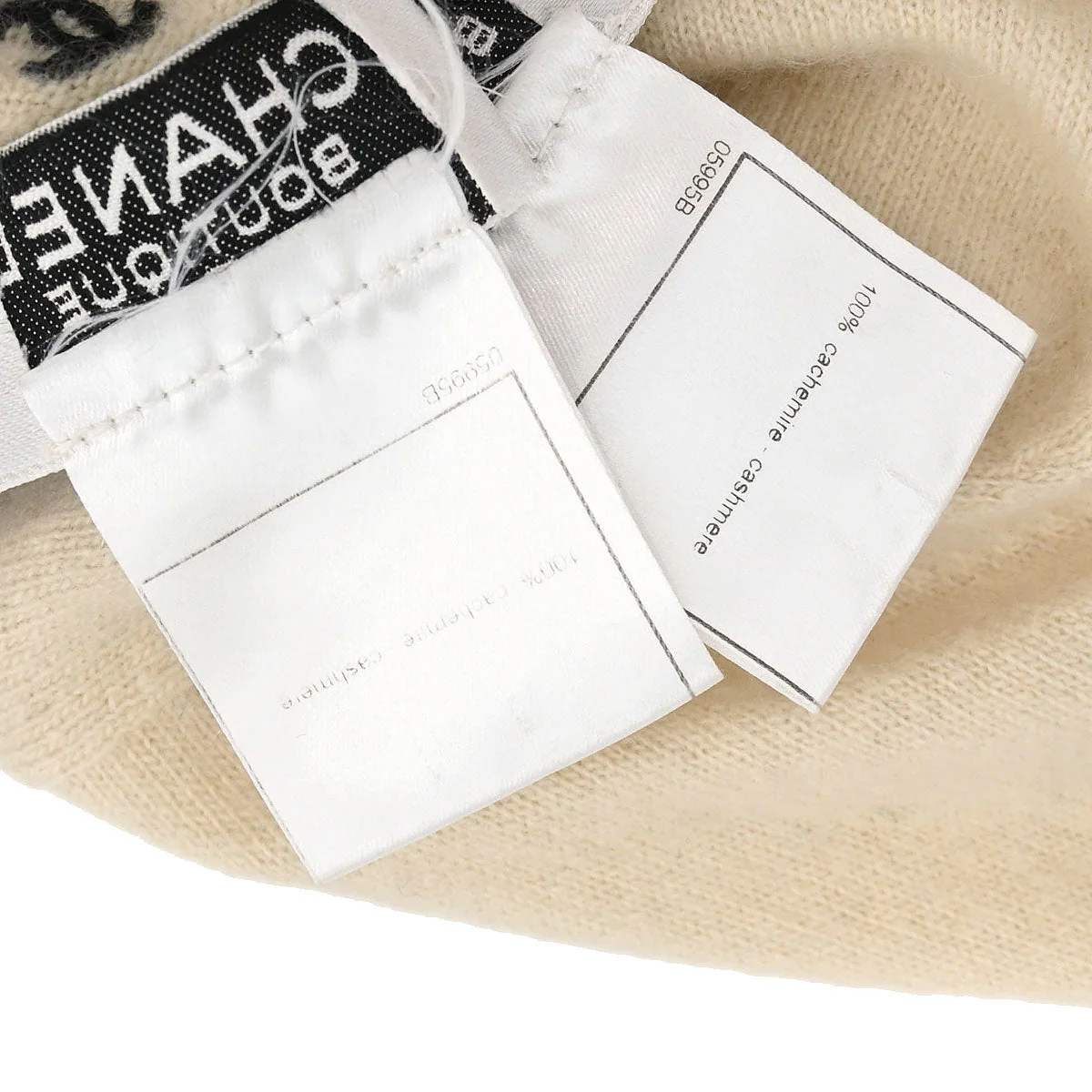 Chanel 1997 Set Cardigan Top Ivory #42 - Image 12