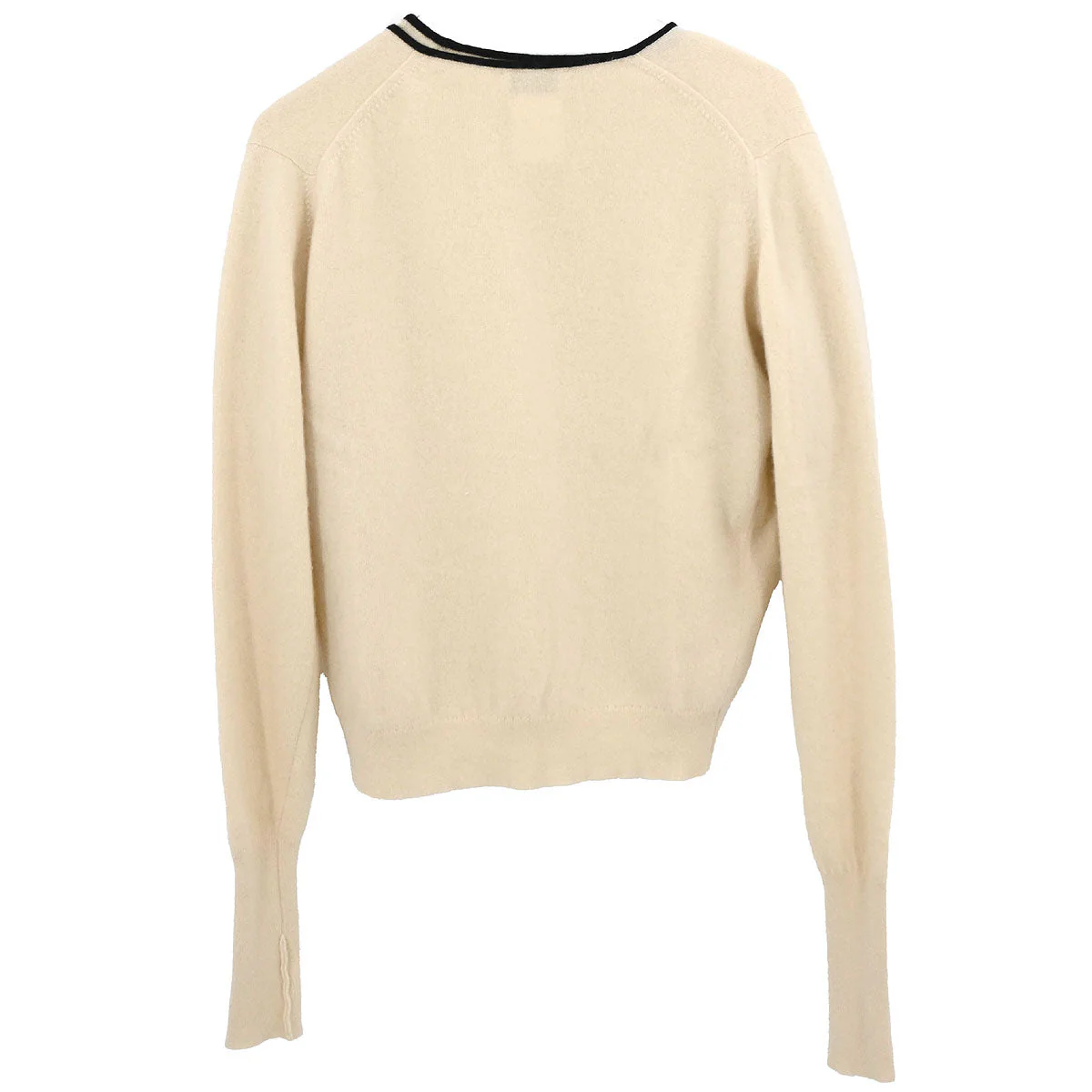 Chanel 1997 Set Cardigan Top Ivory #42 - Image 2