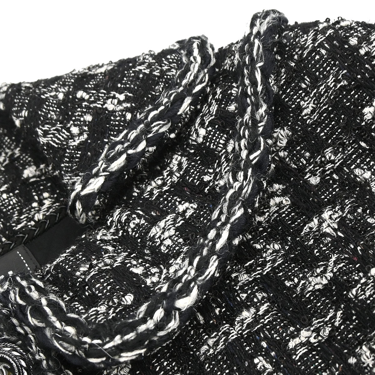 Chanel 2013-2014 Single Breasted Jacket Black #36 - Image 5