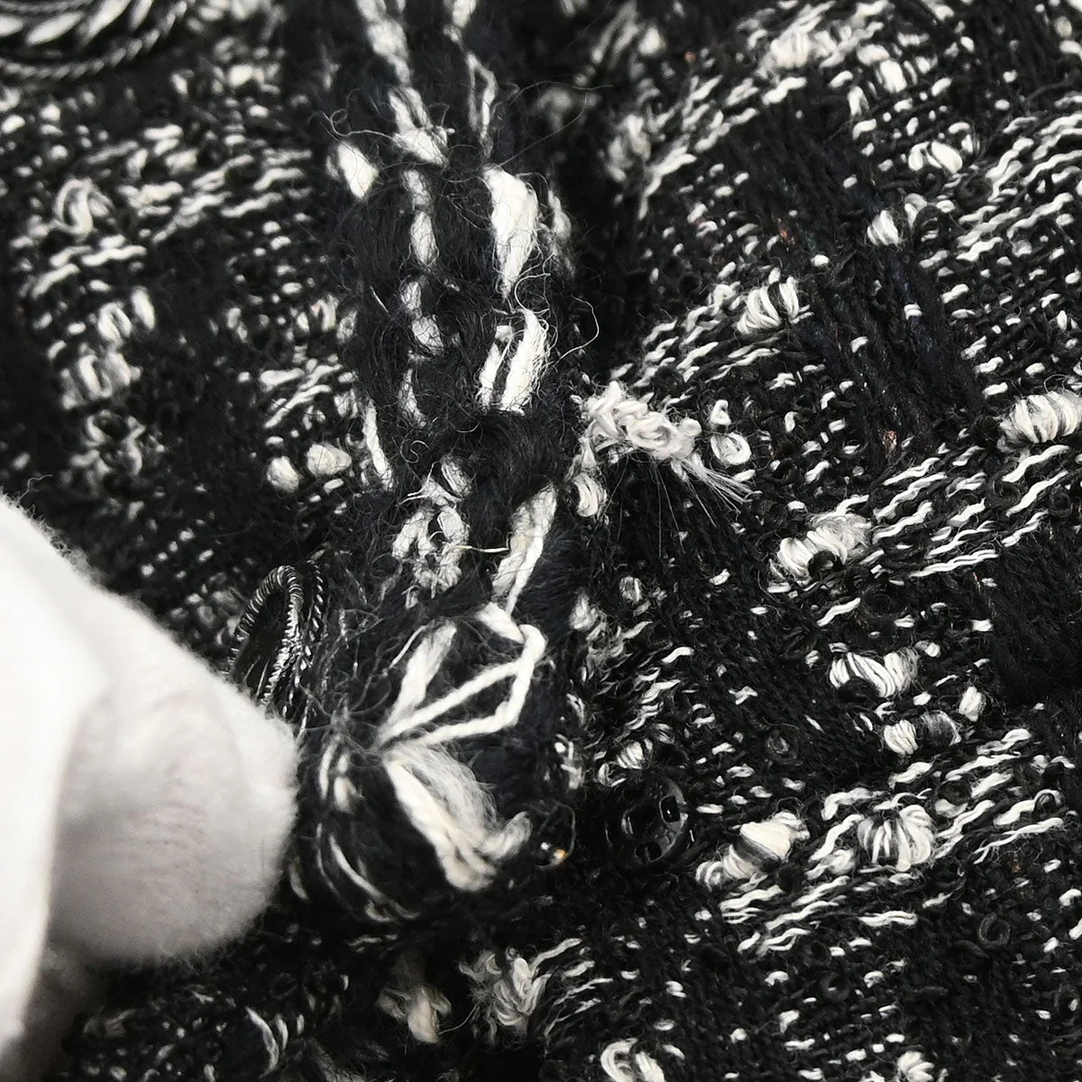 Chanel 2013-2014 Single Breasted Jacket Black #36 - Image 7