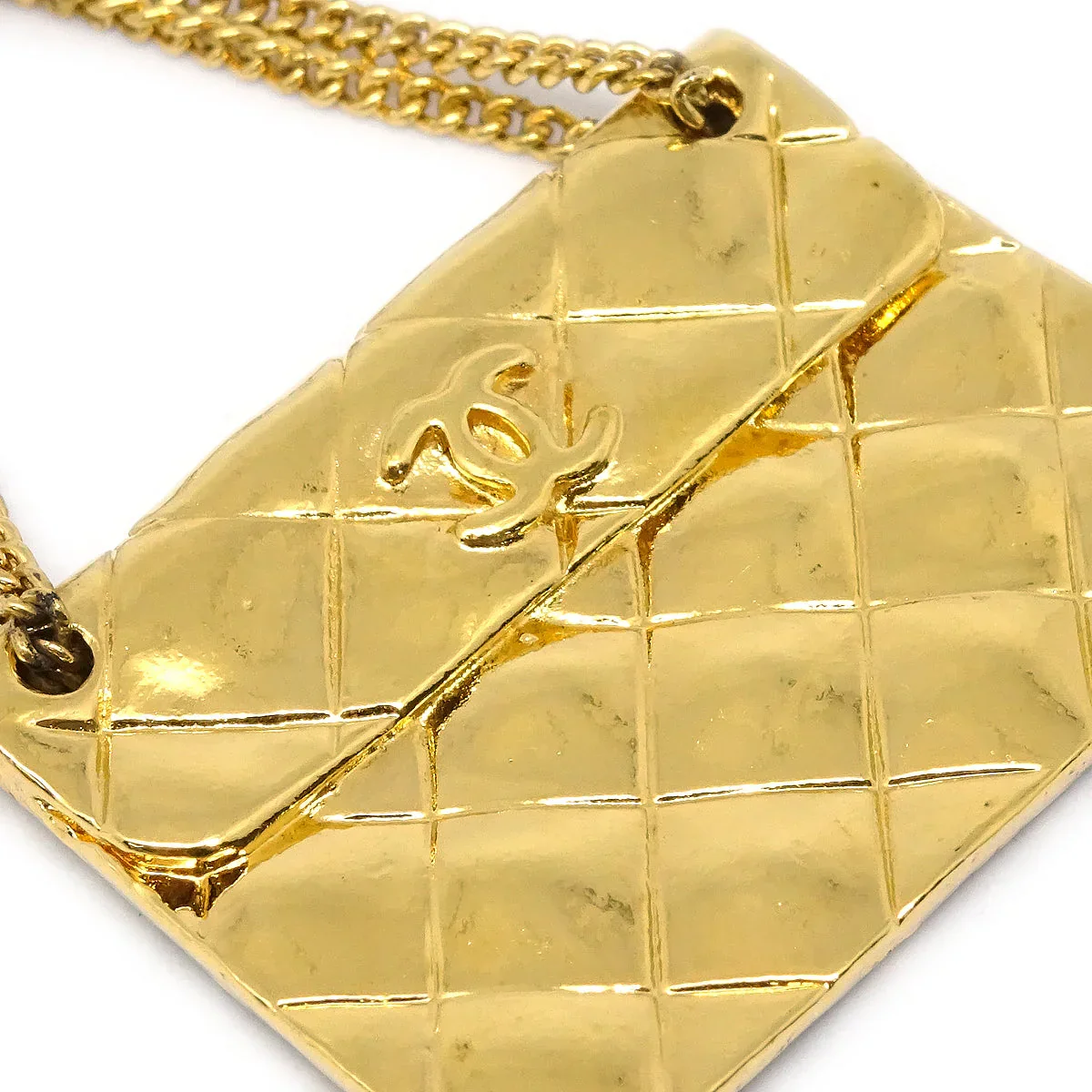 Chanel Bag Brooch Pin Gold - Image 2