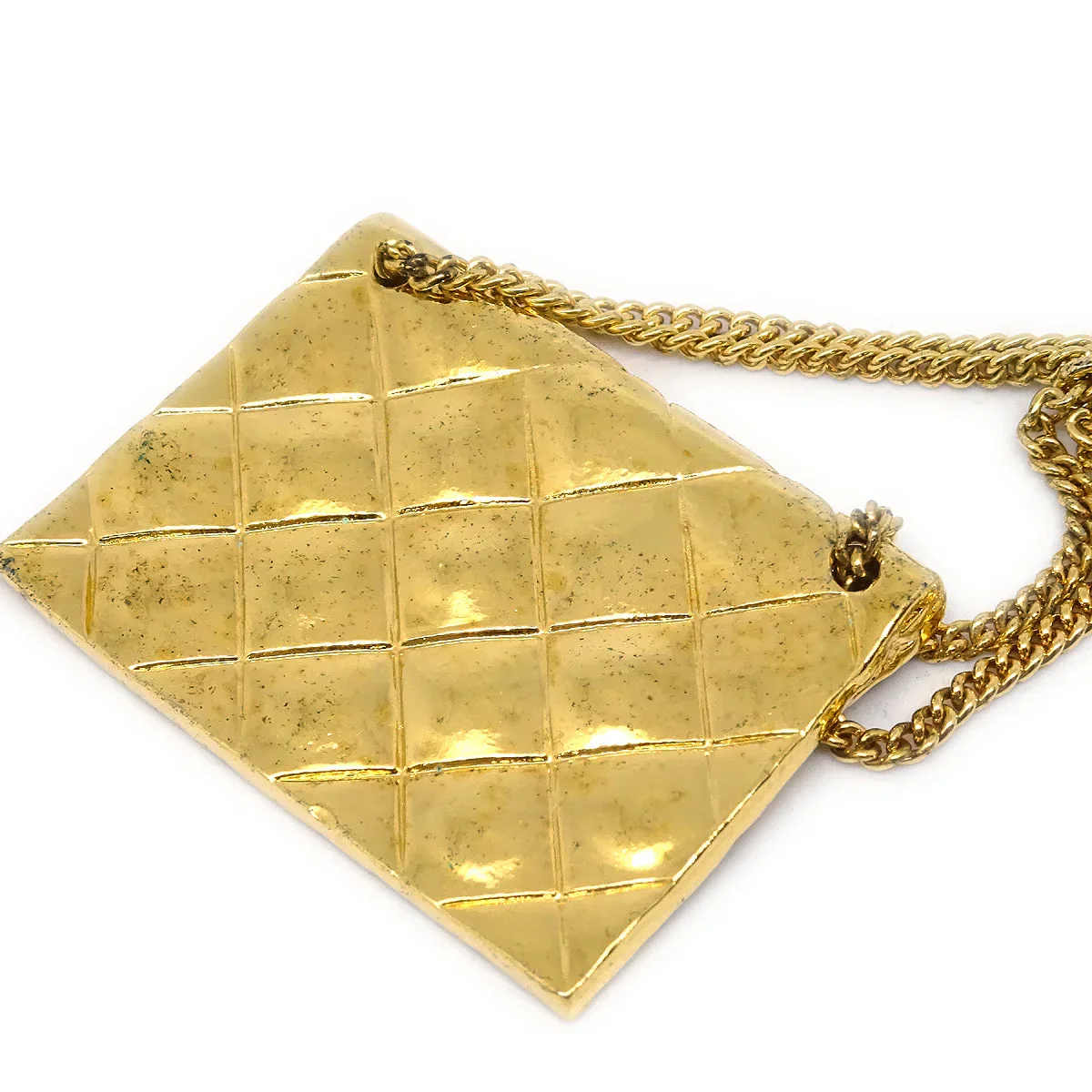 Chanel Bag Brooch Pin Gold - Image 3
