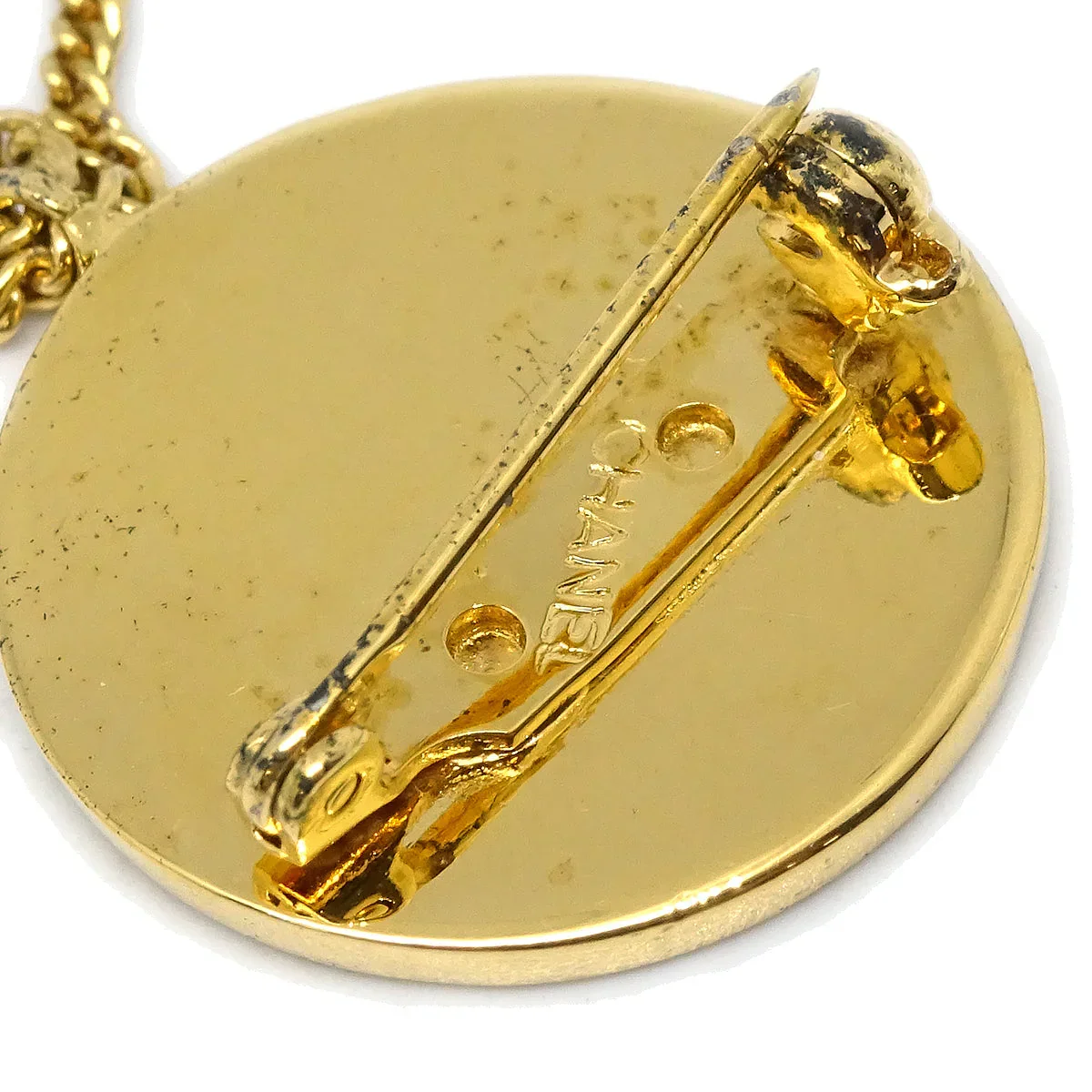 Chanel Bag Brooch Pin Gold - Image 4