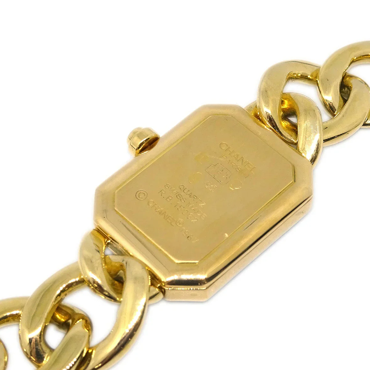 Chanel Premiere Watch 18KYG Diamond #L - Image 6