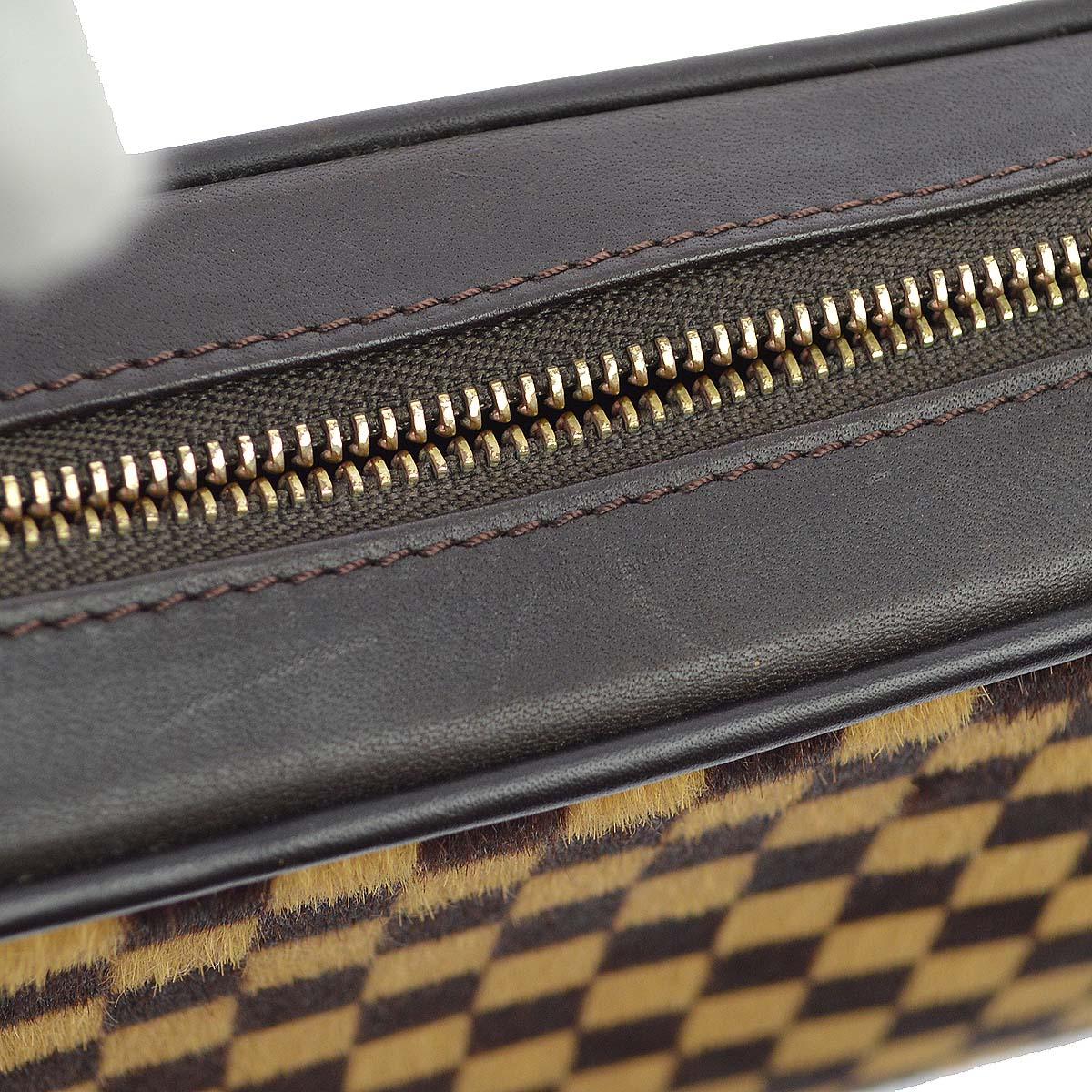 Louis Vuitton 2001 Damier Sauvage Tiger Handbag M92132 - Image 7