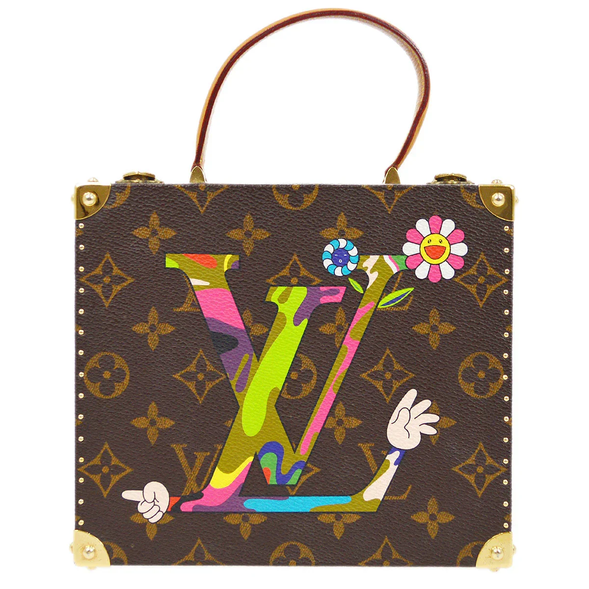LOUIS VUITTON * 2007 Special Edition MOCA JEWELRLY BOX LV HAND M92477