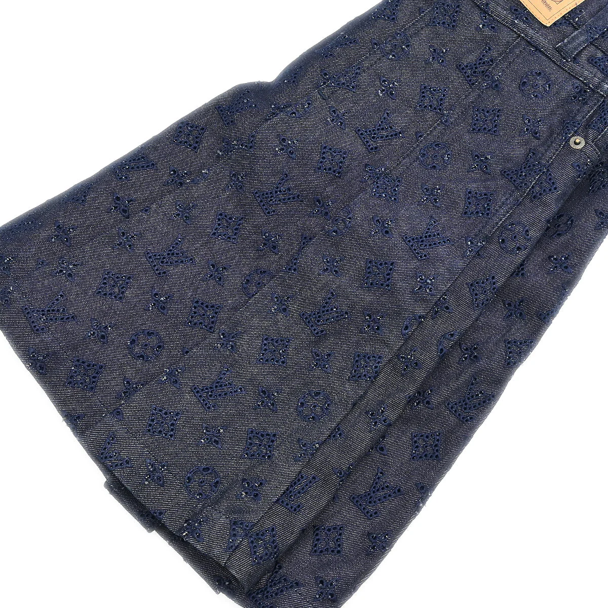 Louis Vuitton 2010 Setup Suit Jacket Skirt Navy #34 - Image 7