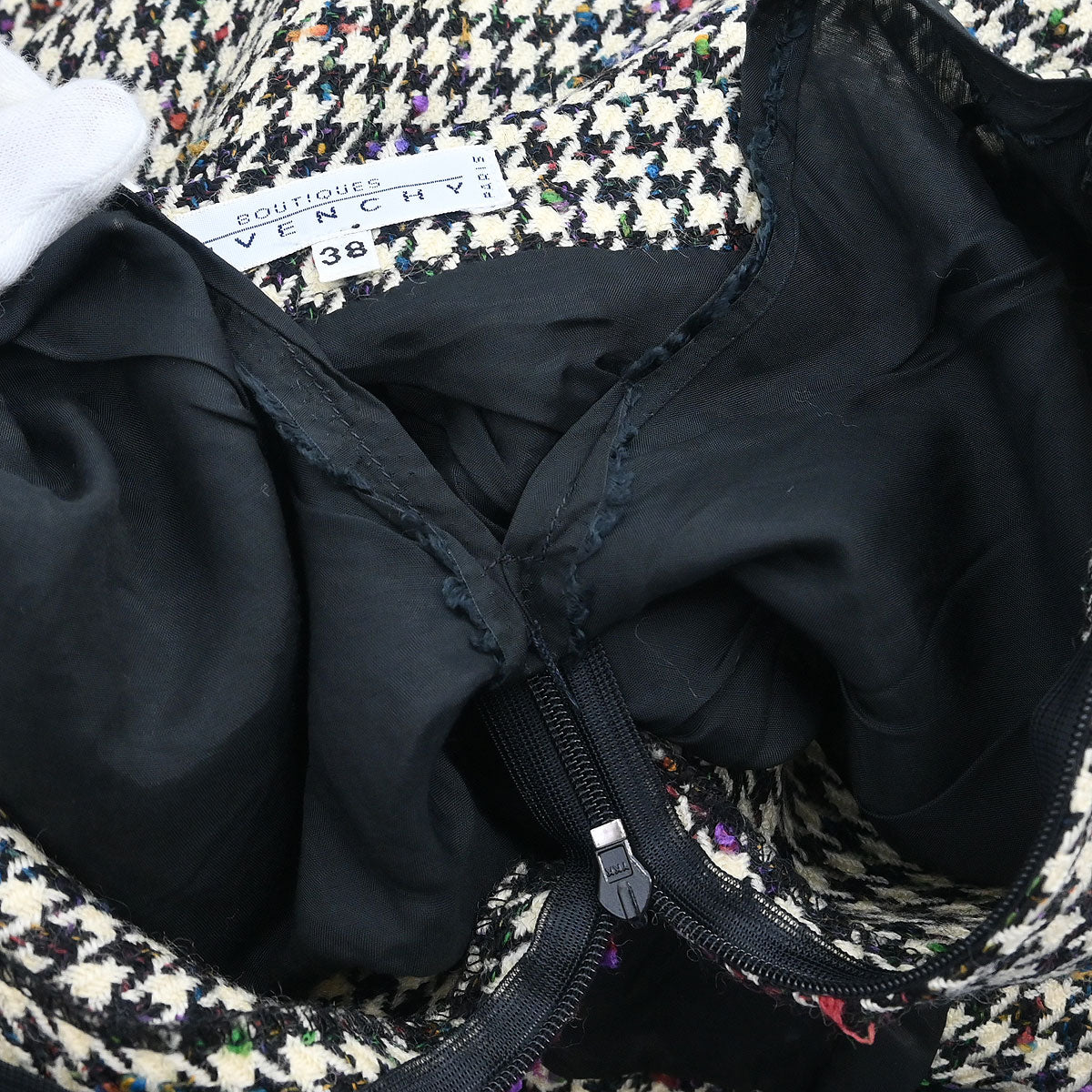 Givenchy Setup Suit Jacket Skirt Black #38 - Image 8