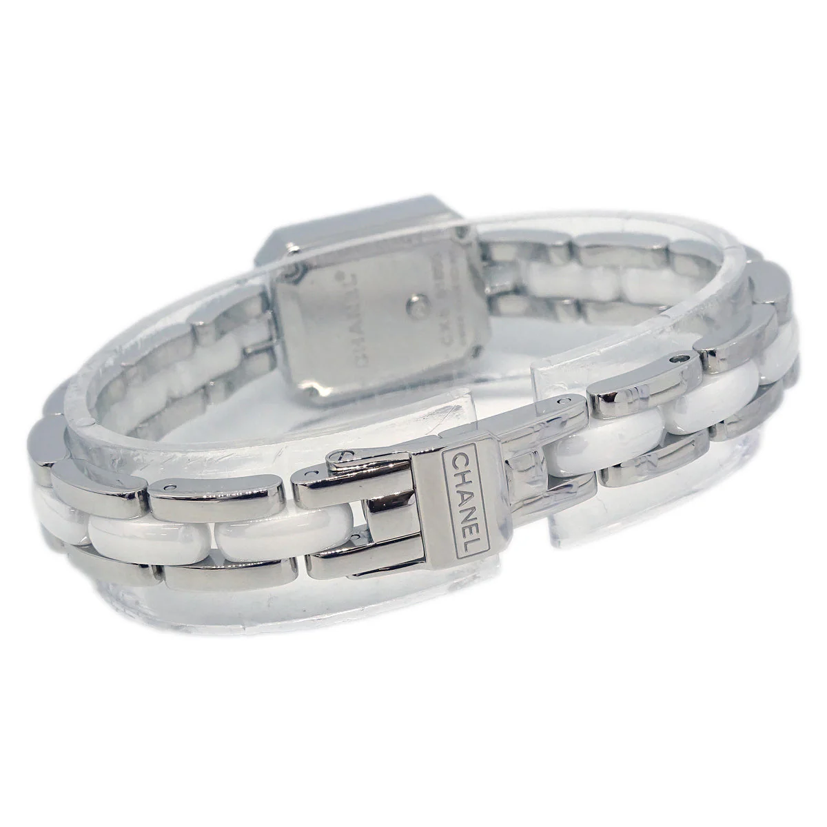 Chanel Premiere H2132 Quartz Watch Ceramic SS Diamond - Image 4