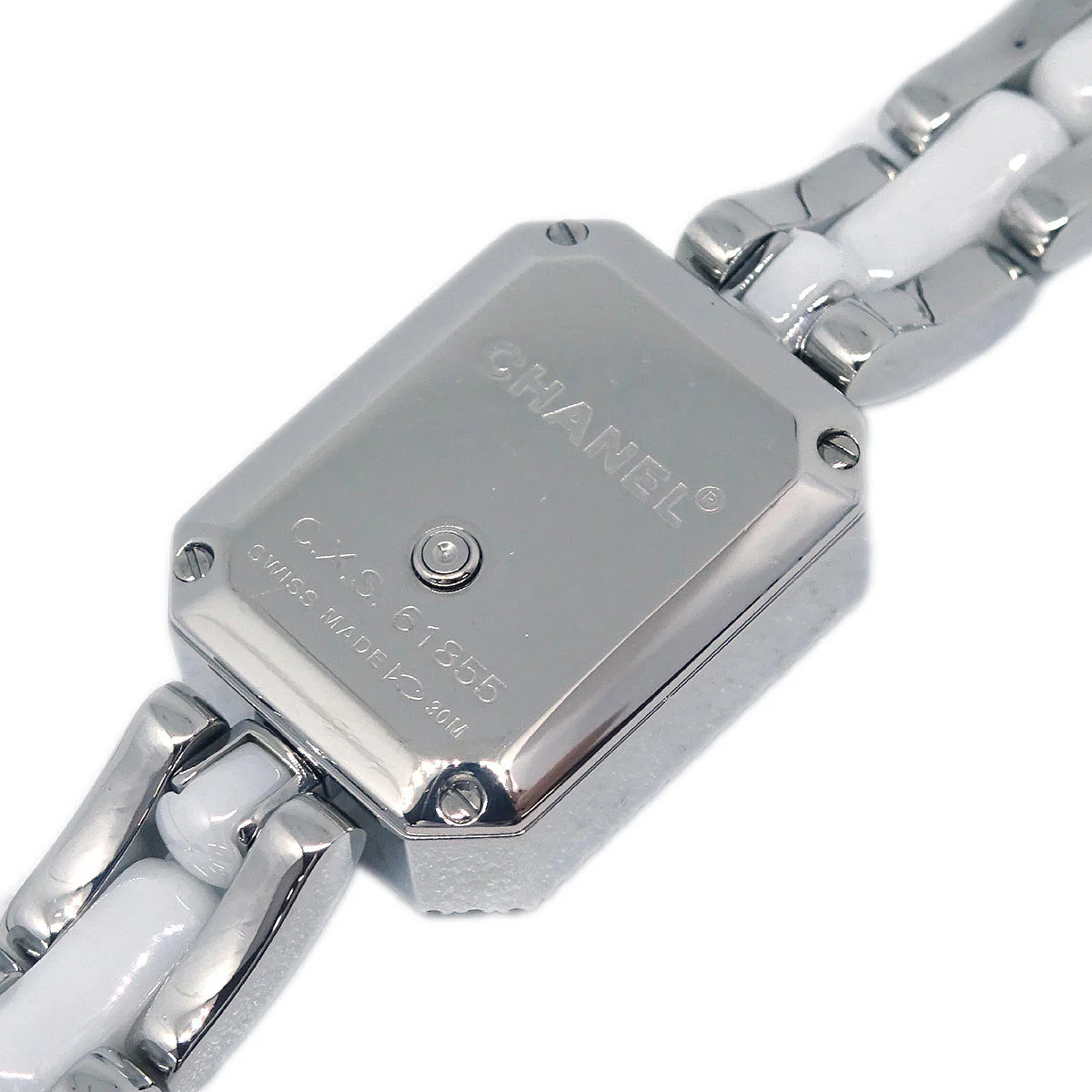 Chanel Premiere H2132 Quartz Watch Ceramic SS Diamond - Image 7