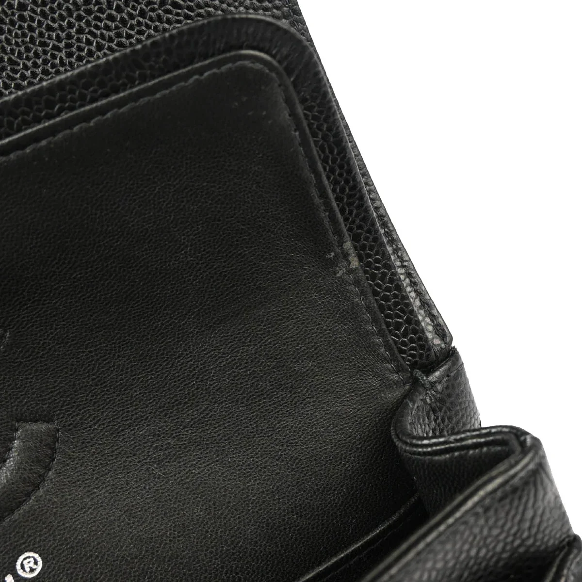 Chanel * 2000-2001 Black Caviar Small Classic Double Flap Shoulder Bag - Image 10