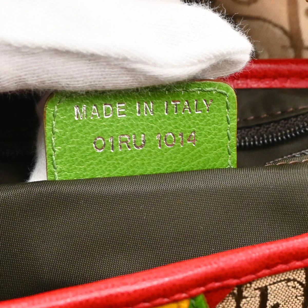 Christian Dior 2004 Rasta Trotter Saddle Handbag - Image 10
