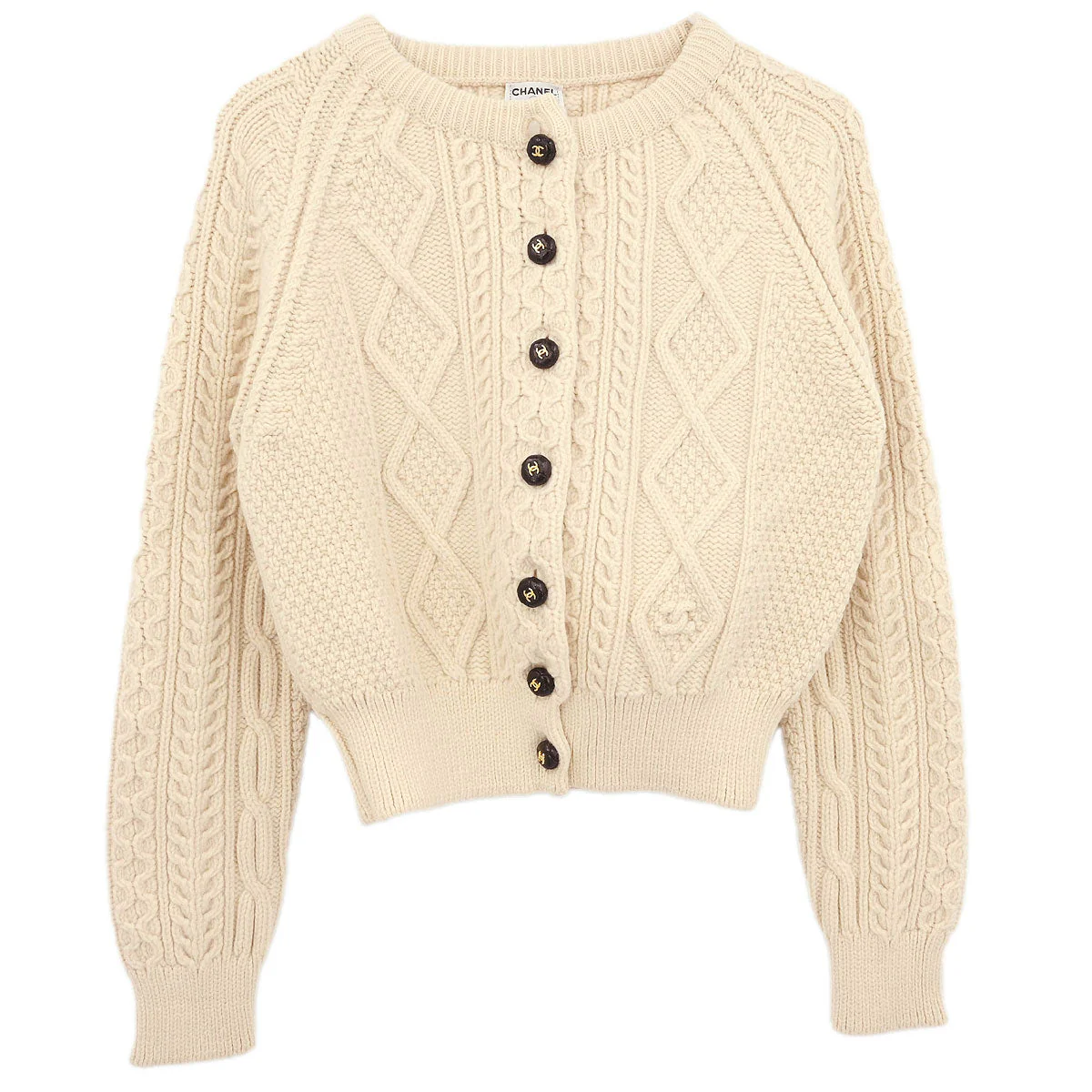 Chanel Cardigan Fisherman Ivory