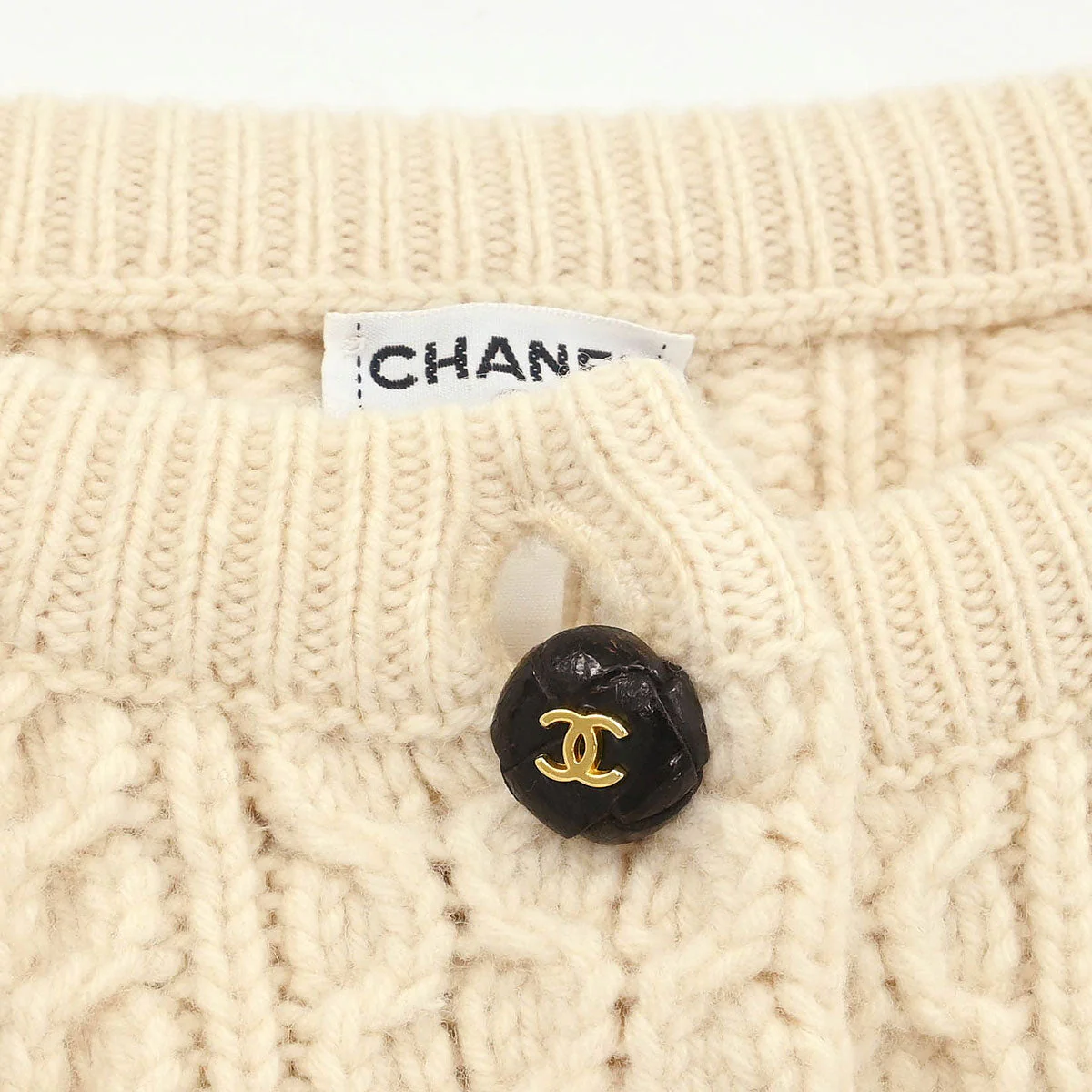Chanel Cardigan Fisherman Ivory - Image 4