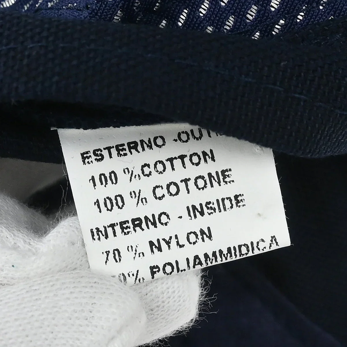 Chanel Navy Sport Line Bucket Hat #M Small Good - Image 5